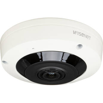 Hanwha Vision WiseNet X Series XNF-8010R 6MP Indoor Network Fisheye Dome Camera with Night Vision