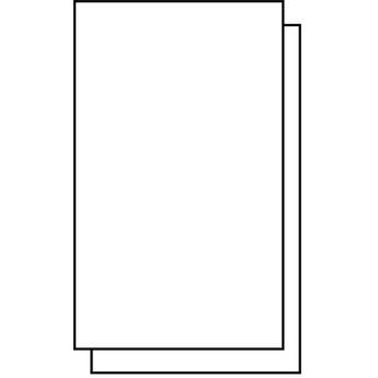 ALZO Background Paper (2-Pack, Bright White, 26 X 43")