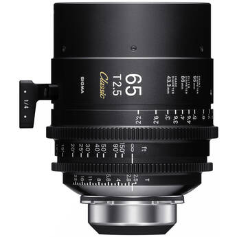 Sigma 65mm T2.5 FF Cine Classic Art Prime Lens (PL Mount, Feet)