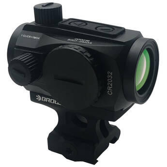 BROWE BRO 1x20 Reflex Optic Red Dot Sight (1/3 Co-Witness Picatinny Mount)