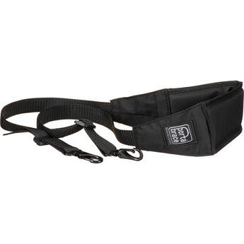 PortaBrace HB-15 Medium-Duty Black Flex Shoulder Strap (Metal Hooks)