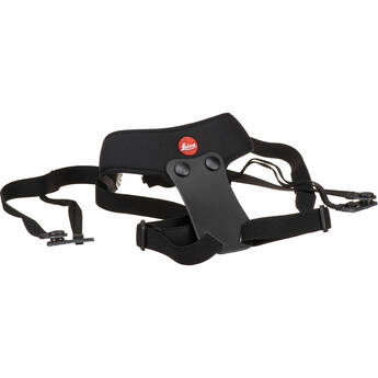 Leica Neoprene Binoculars Sport Strap (Pitch Black)