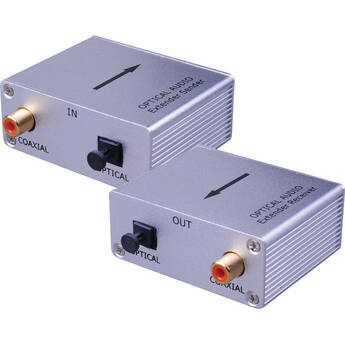 Vanco Digital Audio over Cat 6/5e Cable Extender Set
