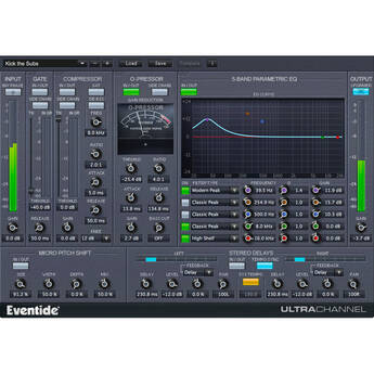Eventide UltraChannel Channel Strip Plug-In Software (Download)