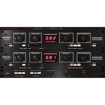 Eventide H910 Harmonizer and Dual Harmonizer Emulation Software Bundle (Download)