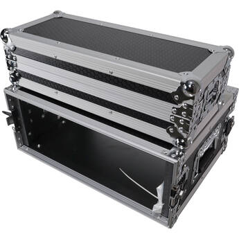 ProX X-4UE Deluxe Effects Rack with Handles, 14" Deep (4 RU)