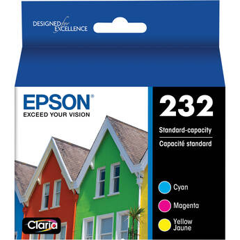 Epson Claria T232 Standard Capacity CMY Color Cartridge Multi-Pack