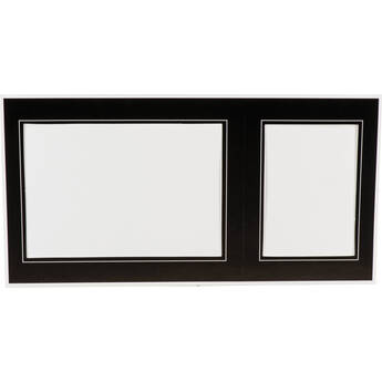 Tap Black Folder Photo Frame (3 x 5" and 7 x 5", 25-Pack)