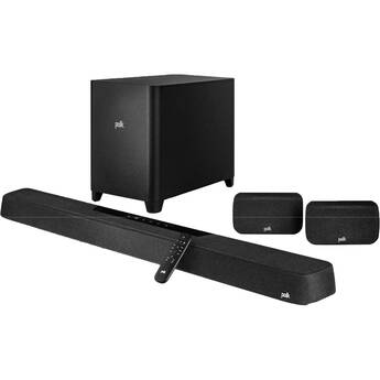 Polk Audio MagniFi Max AX SR 7.1.2-Channel Dolby Atmos Soundbar and Wireless Surround System
