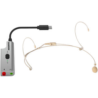 Samson DEU1 Headset Microphone Bundle with USB Adapter