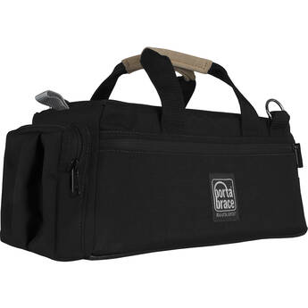 PortaBrace Semi-Rigid Lightweight Cargo Case for Sony HXR-NX80 (Small, Black)