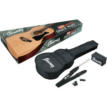 Ibanez IJVC50 JAMPACK Acoustic Guitar Package (Natural)