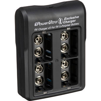 iPower 9V Battery Fast Smart Charger