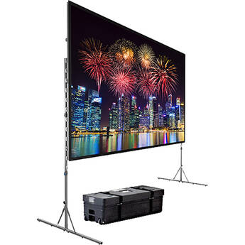 Da-Lite 38314 Fast-Fold Portable Deluxe Projection Screen (77 x 120")