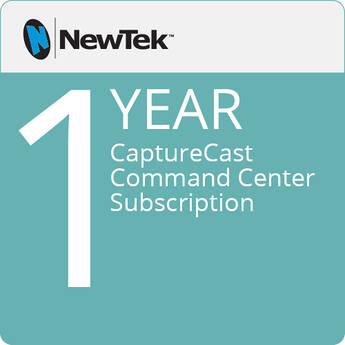 Vizrt CaptureCast Command Center (1-Year Subscription)