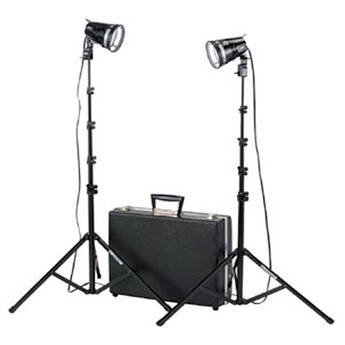Smith-Victor KT950 3-Light 1250W Thrifty Essential Advanced Kit