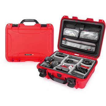 Nanuk 920 Hard Case Pro Photo Kit (Red, 16L)