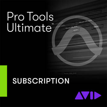 Avid Pro Tools Ultimate 1-Year Subscription NEW Audio and Music Creation Software (Retail, Download)