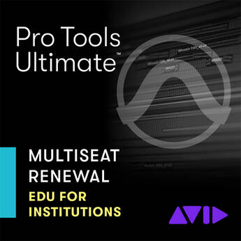 Avid Pro Tools Ultimate 1-Year Subscription Multiseat License RENEWAL (Academic Institutions, Download)