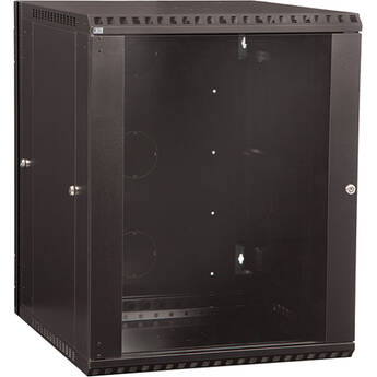 Kendall Howard 15 RU LINIER Swing-Out Wall Mount Cabinet with Glass Door
