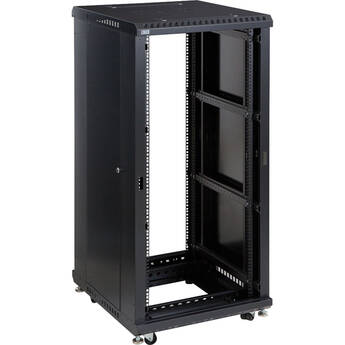 Kendall Howard 27U LINIER Server Cabinet with Side Panels (24" Deep)