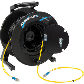 Camplex Duplex ST Single-Mode Fiber Optic Tactical Snake Reel (328')