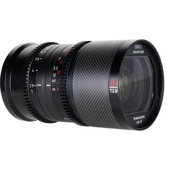 Sirui Saturn 35mm T2.9 1.6x Carbon Fiber Full-Frame Anamorphic Lens (E Mount, Blue Flare)