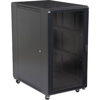Kendall Howard 22U LINIER Server Cabinet with One Glass and One Vented Door (36" Depth)