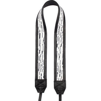 Bronkey Jaipur #107 Fabric & Leather Camera Strap (Multicolor/Pattern)