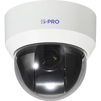 i-PRO 2MP Outdoor PTZ Network Dome Camera with 4.0-84.6mm Lens (Clear, White)