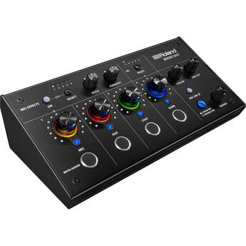 Roland BRIDGE CAST Dual-Bus Streaming/Gaming Mixer (Black)