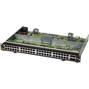 Aruba 6400 48-Port PoE+ Class 4 Gigabit & 4-Port SFP56 Module