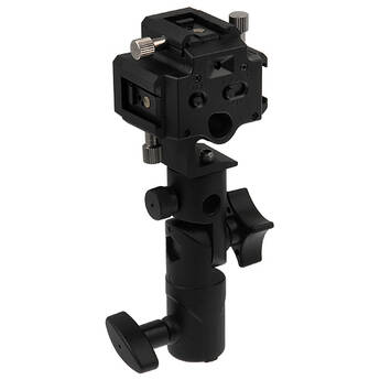 FotodioX Optical Triggered Tri Flash Umbrella Bracket with Light Stand Mount