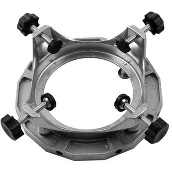 FotodioX Pro Universal Speed Ring and Plate for 3-6" Diameter Strobes with No Bayonet Mount