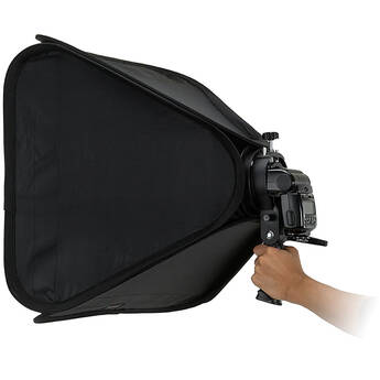 FotodioX Pro Foldable Softbox with Handled Flash / Speedlight Bracket (24 x 24")