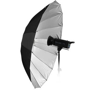 FotodioX Pro Parabolic Umbrella (60", Silver Reflective)