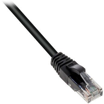 Pearstone Cat 6 Snagless Network Patch Cable (Black, 50')