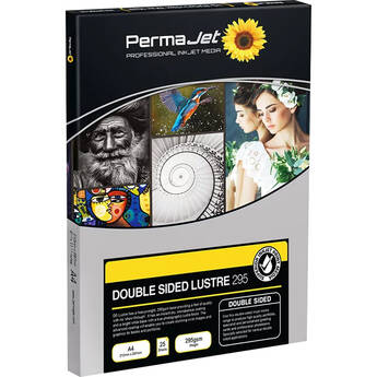 PermaJetUSA Double-Sided Luster 295 gsm Inkjet Paper (A4, 25 Sheets)