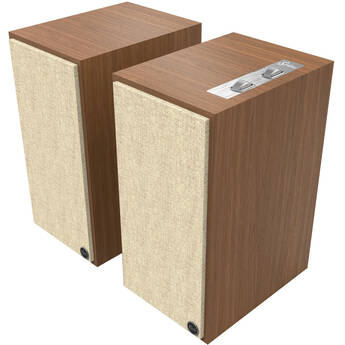 Klipsch The Sevens 2-Way Active Wireless Bookshelf Speakers (Walnut, Pair)