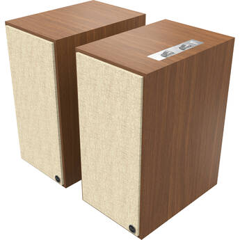Klipsch The Nines 2-Way Active Wireless Bookshelf Speakers (Walnut, Pair)