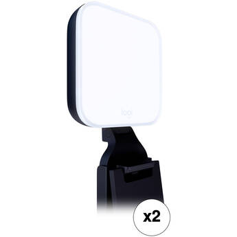Logitech Litra Glow Bi-Color LED Light Panel (Pair)