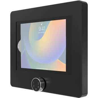 CTA Digital Universal Digital Password Locking Security Wall Mount Enclosure for Tablets (White)