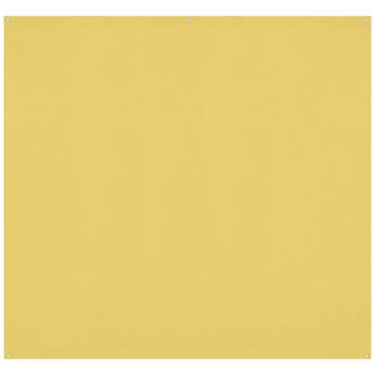 Westcott Wrinkle-Resistant Backdrop (Canary Yellow, 5 x 7')