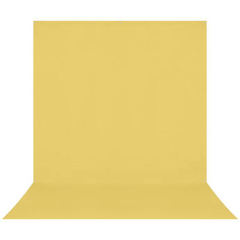 Westcott X-Drop Wrinkle-Resistant Backdrop (Canary Yellow, 5 x 12')