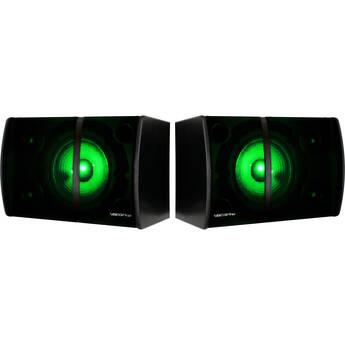 VocoPro Karaoke-FAN 500W Dual-Speaker PA System with Bluetooth and LED Lights