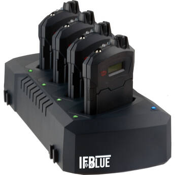 Lectrosonics Four IFBR1C IFB Receiver Kit with Charging Dock (B1: 537 to 614 MHz)