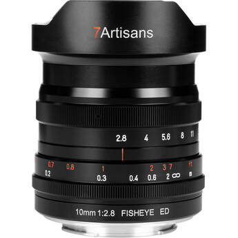 7Artisans 10mm f/2.8 Fisheye Lens for Sony E