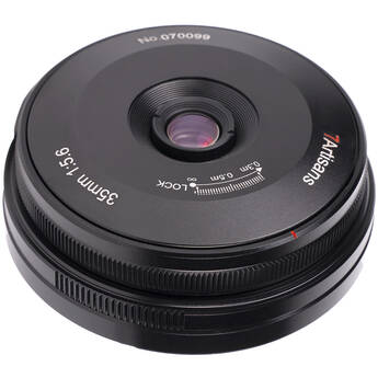 7Artisans 35mm f/5.6 Pancake Lens for Leica L (Black)