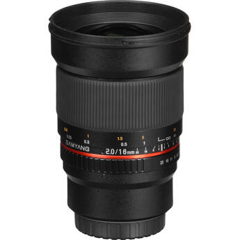 Samyang 16mm f/2.0 ED AS UMC CS Lens for Micro Four Thirds Mount