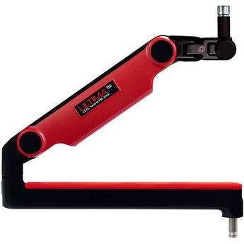 O.C. White Limited-Edition ProBoom Ultima Gen2 Ultralow-Profile Adjustable Mic Boom without Mount (Black and Red)
